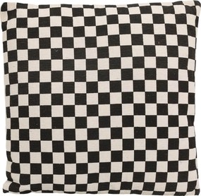 Μαξιλάρι διακοσμητικό - 45x45cm - Ιβουάρ/Μαύρο