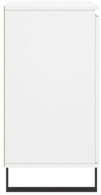 vidaXL Συρταριέρα Λευκή 60 x 35 x 70 εκ. από Επεξεργασμένο Ξύλο