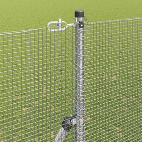 vidaXL Συρματόπλεγμα Σταθερού Εδάφους 50 x 1,5 m Γαλβανισμένος Χάλυβας