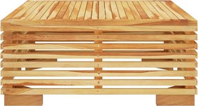 vidaXL Σαλόνι Κήπου Σετ 2 Τεμαχίων από Μασίφ Ξύλο Teak