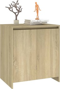 vidaXL Μπουφές Sonoma Δρυς 70x41x75 εκ. από Επεξεργασμένο Ξύλο