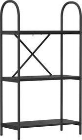 vidaXL Ράφι Βιβλίων 3 επιπέδων 60 x 30 x 109 εκ Επεξεργασμένο ξύλο