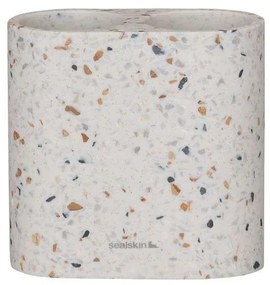 Blend terrazo διπλό ποτήρι οδοντόβουρτσας Sealskin