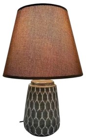 Επιτραπέζιο φωτιστικό - Πορτατίφ - S0306 - 80306 - Brown-80306_br