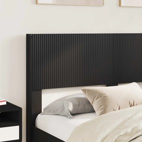 vidaXL Καλάθι με αποθήκη και κεφαλάρι Μαύρο 120 x 190 cm