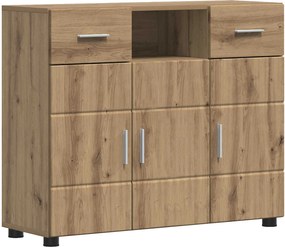 vidaXL Ξύλινο Ντουλάπι Artisan Oak Επεξεργασμένο ξύλο