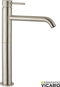 Armando Vicario Industrial Inox Finish 500041 – Μπαταρία επιτραπέζιου νιπτήρα