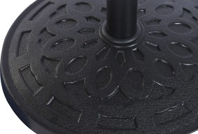 Βάση ομπρέλας Home ESPRIT Μαύρο 50 x 50 x 34 cm