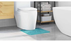 vidaXL Πατάκι μπάνιου Τιρκουάζ 50 x 50 cm Πολυπροπυλένιο