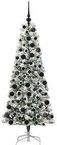 vidaXL Τεχνητό Χριστουγεννιάτικο Δέντρο με Άξονα με 300 LED 180 cm