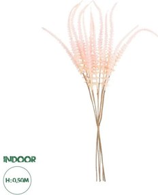 Artificial Garden PINK SAGE BOUQUET 21091 Τεχνητό Διακοσμητικό Μπουκέτο Στάχι Y50cm Ροζ Globostar-21091-Ροζ 21091