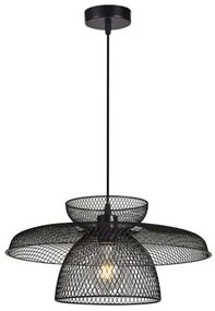 Κρεμαστό Φωτιστικό Οροφής E27 40W IP20 Maronti Viokef-4304501-Μαύρο 4304501