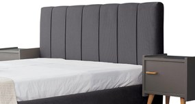 Επενδυμένο Κρεβάτι New York-Anthraki-150 x 200-Με μηχανισμό ανύψωσης