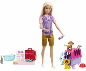 Κούκλα Barbie SAUVETEUSE D'ANIMAUX