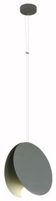 Φωτιστικό Κρεμαστό Λαδί 30xH180cm Led 6w 3300Κ 380lm Sun Light DAISY-6P-GR