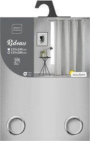 Κουρτίνα blackout Occult Douceur d'intérieur - 135x280cm - Γκρι