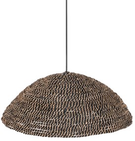 ΦΩΤΙΣΤΙΚΟ ΟΡΟΦΗΣ ΑΠΟ ΑΝΑΚΥΚΛΩΜΕΝΟ ΑΜΠΑΚΑ ΣΕ ΜΑΥΡΟ ΧΡΩΜΑ HM7783 Φ49x15Yεκ.