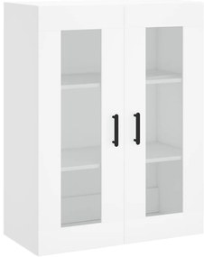 vidaXL Ντουλάπι Λευκό 69,5x34x180 εκ. από Επεξεργασμένο Ξύλο