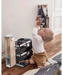 Ξύλινο πάρκινγκ αυτοκινήτων (πολύχρωμο) KIDS CONCEPT