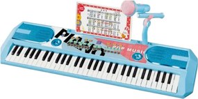 Παιδικό αρμόνιο με μικρόφωνο - 808-19B - 233070 - Blue