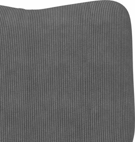 vidaXL Πολυθρόνα Σκούρο Γκρι 63 x 67 x 94 εκ. ύφασμα