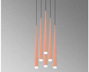Κρεμαστό Φωτιστικό Ορορφής IP20 6xG9 Μέταλλο Luma Lighting-103-01220-13 copper-Χάλκινο 103-01220-13 copper