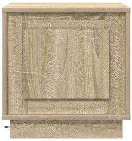 vidaXL Κομοδίνο με Sonoma Δρυς 44 x 34.5 x 45 εκ Επεξεργασμένο ξύλο
