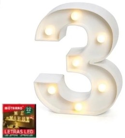 LED μπαταρίας αριθμός 3 OEM
