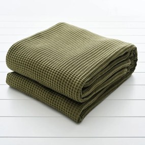 Κουβέρτα 1080 Πικέ Olive Vesta Home Υπέρδιπλo 240x250cm 100% Βαμβάκι