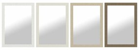 Τοίχο καθρέφτη DKD Home Decor Καφέ Μαύρο Σκούρο γκρίζο Ελεφαντόδοντο 70 x 2 x 97 cm (4 Μονάδες)