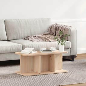 vidaXL Τραπεζάκι σαλονιού Φυσικό 80 x 39.5 x 33.5 εκ