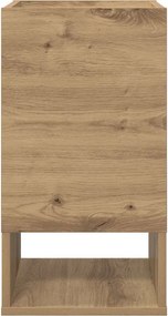 vidaXL End Table Artisan Oak 30 x 30 x 56 εκ. Επεξεργασμένο Ξύλο