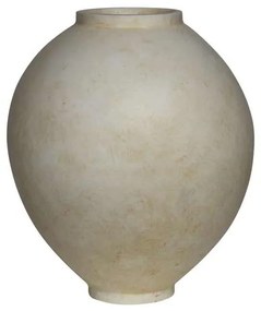 VASE-1 Βάζο Cement, Απόχρωση Beige Φ55x55cm Φ55x55cm