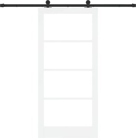 vidaXL Συρόμενη Πόρτα ORKDAL Λευκό 93 x 202 cm