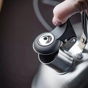 Βραστήρας Kinghoff KH 1859, 2.5 l, Επαγωγή, Ξύλινη λαβή, Inox