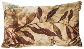 Βελουτέ Διακοσμητικό Μαξιλάρι (30x50) K-M Leaves Ochre AAE811270