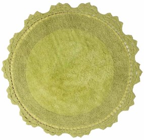 Πατάκι Μπάνιου (Φ60) Anna Riska Lace Green Apple
