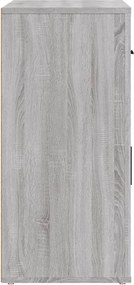 vidaXL Ντουλάπι Γκρι Sonoma 80x33x70 εκ. από Επεξεργασμένο Ξύλο