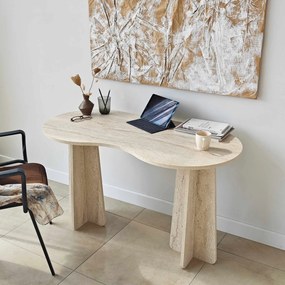 Γραφείο Τραβερτίνη ERIBES 120x60x75