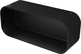 Geesa Frame 8901 Black Matt - Επιτοιχο καλάθι - Εταζέρα
