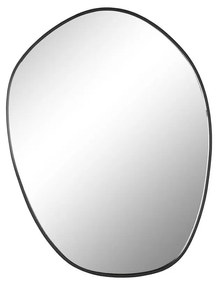 Τοίχο καθρέφτη Home ESPRIT Μαύρο Μέταλλο Καθρέφτης Σύγχρονη 60 x 2,5 x 78 cm