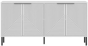 Μπουφές Lurea 327ODS1348 150x36x75cm White Μοριοσανίδα, Μελαμίνη