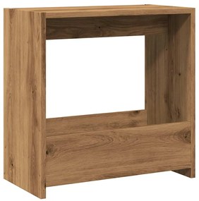 vidaXL Side Table Artisan Oak 50x26x50 cm Κατασκευασμένο ξύλο