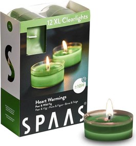ΡΕΣΏ (ΤEA LIGHTS) SPAAS MAXI SCENTED TEA LIGHTS HEART WARMINGS 6 CM