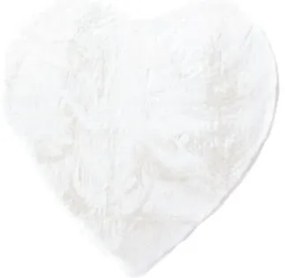 Παιδικό Χαλί Bunny Kids Heart White 100x100 cm 100 x 100