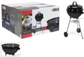 BBQ ΨΗΣΤΑΡΙΈΣ ΒARBEQUE BBQ SPHERICAL SHAPE 47CM BLACK C83000430 48/48/28 NEOPORTAL-8720573540322