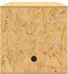 vidaXL Terrarium Καφέ 100 x 50 x 50 cm OSB