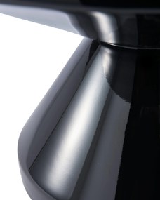 Side Table POLS POTTEN Coffee table zig zag black 510-070-105-0071