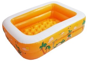 Παιδική φουσκωτή πισίνα - SL-C023A - 180*130*45cm - 151905 - Orange-151905_or