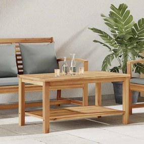 Τραπεζάκι σαλονιού Καφέ 90 x 50 x 45 cm Μασίφ ξύλο teak